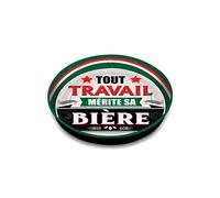 SUD TRADING Plateau métallique MERITE SA BIERE - 33 cm