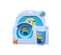 Set 3 Pièces Mélamine Moi Moche Et Méchant Multicolore