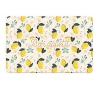 SUD TRADING Set de table Bon appétit citrons en Polypropylène - 28 x 43 cm ROSE G