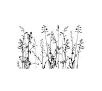 SUD TRADING Sticker mural Nature - Hauteur 44 cm - Largeur 66 cm