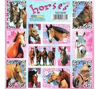 SUD TRADING Stickers Chevaux modèle 3 G