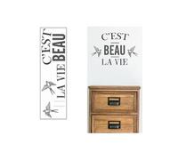 SUD TRADING Stickers Muraux - C'est beau la vie