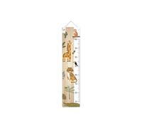 SUD TRADING Toise pour chambre d'enfant jungle en bois - Hauteur 90 cm x largeur 20 cm