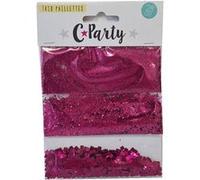 SUD TRADING Trio paillettes Roses G