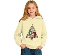 Sudadera 67 NiñA - Sudadera Con Capucha Infantil de Manga Larga Tejido Polar Estampado festivo Para ocasiones diarias y juegos
