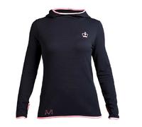 Sudadera Black Crown Marta Marrero 02 Negro/coral S S