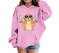 Sudadera De 67 NiñO - Sudadera Con Capucha y bolsillo Para niñas Tejido y cómodo Abrigo Casual Infantil