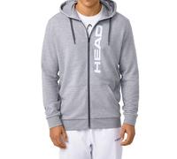Head Sweat-shirt Racket Club Original zippé intégral Gris XL Homme