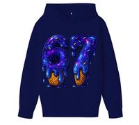 Sudadera NiñA - Sudadera Con Capucha gráfica Infantil de forro Polar y bolsillos Para niñas