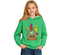 Sudadera NiñA - Sudadera Con Capucha Infantil de Manga Larga y Estampado gráfico Para celebraciones festivas y USO diario como ropa Informal cómoda Para niños y