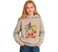 Sudadera NiñA - Sudadera Con Capucha Infantil de Manga Larga y Estampado gráfico Para celebraciones festivas y USO diario como ropa Informal cómoda Para niños y