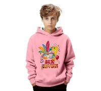 Sudadera NiñA - Sudadera Con Capucha Infantil de Manga Larga y Estampado gráfico Para celebraciones festivas y USO diario como ropa Informal cómoda Para niños y
