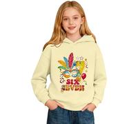 Sudadera NiñA - Sudadera Con Capucha Infantil de Manga Larga y Estampado gráfico Para celebraciones festivas y USO diario como ropa Informal cómoda Para niños y