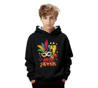 Sudadera NiñA - Sudadera Con Capucha Infantil de Manga Larga y Estampado gráfico Para celebraciones festivas y USO diario como ropa Informal cómoda Para niños y