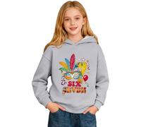 Sudadera NiñA - Sudadera Con Capucha Infantil de Manga Larga y Estampado gráfico Para celebraciones festivas y USO diario como ropa Informal cómoda Para niños y