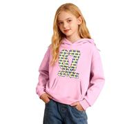 Sudadera NiñA - Sudadera Con Capucha Para niñas Estampado Tejido Polar incluye bolsillos comodidad Divertida Abrigo diario