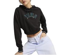Sudaderas Mujer Modèle Vêtements Puma Yellow Modèle Classics Play Paris Hoodie - Coleur Noir L