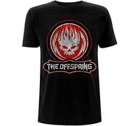 Sudden The Offspring 'Distressed Logo' T Shirt M