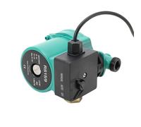 SUDEG Circulateur de Chauffage, Pompe de Circulation, 125W 110V NPT3/4" Pompe de Chaudiere Circulateur avec raccords en laiton pour système de chauffe-eau électrique, Débit max.:1.8m³/h