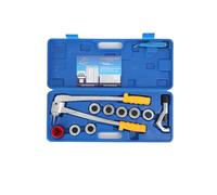 SUDEG Climatisation Plomberie Réfrigération Copper 7 Lever Tube Expander Kit,3/8",1/2",5/8",3/4",7/8",1",1-1/8" Écarteur de tubes avec 7 Têtes dexpansion pour Cuivre,Aluminium et autres Métaux doux