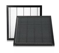 SUDEG Honeycomb Machine à graver laser, table de travail, 400 x 400 mm, table de travail en nid d'abeille pour machine de gravure laser, table en nid d'abeille pour découpe laser et gravure laser