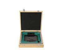 SUDEG Niveau à eau Mécanique,Niveau à eau Cadre,Niveau à bulle,Niveau à eau de Précision avec Coffret en Bois, Précision : 0,02mm/m,Longueur : 250x250mm