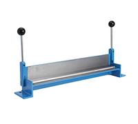 SUDEG Plieuse de tôles,Banc de pliage,Banc de Pliage Manuel Plieuse à Pivot Renforcée,Plieuse de tôles Machine à plier,Longueur 460mm(18) Angle de Pliage max. 90°, pour Atelier de Travail des Métaux