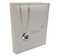 Sudehill 71141 Album de photos de mariage 18 x 13 cm 24 pages, Blanc