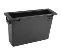 Sudemota BoîTe de Rangement de Tableau de Bord Radio StéRéO de Voiture 1Din Pocket Kit BoîTe de Rangement Accessoires IntéRieur pour