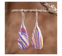 Sudemota Boucles d'oreilles Pendantes pour Femmes 1 Paire de Boucles d'oreilles Pendantes for Femme (Size : Silver)