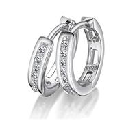 Sudemota Boucles d'oreilles Pendantes pour Femmes Boucles d'oreilles à Tige for Femmes Boucles d'oreilles en Argent 925 Boucles d'oreilles for Femmes synthétiques à Une rangée Scintillantes