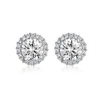 Sudemota Boucles d'oreilles Pendantes pour Femmes Boucles d'oreilles Couleur D Femmes Argent étincelant Mariage Bijoux Fins Boucles d'oreilles Boucles d'oreilles Femmes