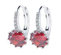 Sudemota Boucles d'oreilles Pendantes pour Femmes Boucles d'oreilles créoles Clous Boucles d'oreilles Tendance en Argent Sterling 925 Femmes Anniversaire Bijoux Cadeaux, B (Color : F)