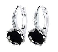 Sudemota Boucles d'oreilles Pendantes pour Femmes Boucles d'oreilles créoles Clous Boucles d'oreilles Tendance en Argent Sterling 925 Femmes Anniversaire Bijoux Cadeaux, B (Color : A)