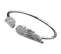 Sudemota Bracelet 2023 New W-ings Your Open Bracelet Temperament Angel Diamond-Incrusted Reveals Bracelets A Colliers for Femmes