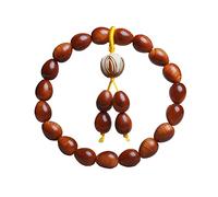 Sudemota - Bracelet Feng Shui en bois de cèdre - Bracelet de méditation - Bracelet extensible en bois métaphysique - Zen - Paix intérieure - Tranquillité pour homme et femme