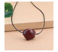 Sudemota Colliers Ethnique Vent Poisson Ébène Simple Collier Femme Accessoires Vêtements Pendentif Homme (Size : Style1)