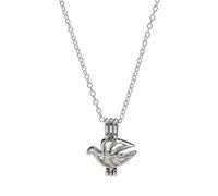 Sudemota Colliers Médaillons Colliers Pendentif Lumineux Colliers Oiseaux Mignons Colliers & Pendentifs Or for Femmes Colliers Accessoires (Color : Green)