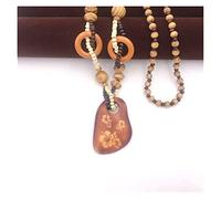 Sudemota Colliers Vintage bohème National Vent océan étoile de mer Woody perlé Pendentif Collier Femmes Mode Bijoux Cadeau d'anniversaire (Size : Style6)