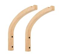Sudemota Crochets Muraux en Bois pour Plantes D'Intérieur Suspendues, Support de Fleur, Cintres et Crochets pour Carillons Éoliens