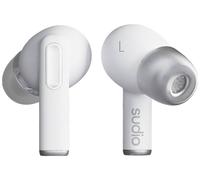 Sudio A1 Pro Oreillette Bluetooth Stereo blanc Noise Cancelling micro-casque, boîtier de charge, commande tactile