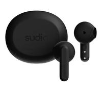 Sudio A3 Noir Minuit - Les écouteurs pour Toute la journée. Expérience d'écoute équilibrée, 2 Microphones, Bluetooth 5.4 multipoint, résistance à l'eau IPX4, jusqu'à 25 Heures d'autonomie Totale.