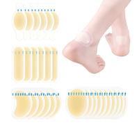 Sudnsadaks 28 Pièces Les Pansements Invisibles, Pansement Ampoule Pied, Invisible Hydrocolloid Gel Blister Bandages pour Prévention et Soin Ampoules, Pansements Ampoule Talon Soin Ampoules au Pied
