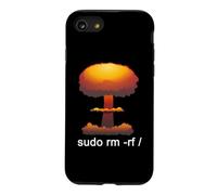 sudo RM -RF/Funny Linux Command Programmer Developer Nerd Coque pour iPhone SE (2020) / 7/8