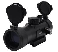 SUDOCA Lunette Point Rouge 3x44, monoculaire d'extérieur entièrement en métal, réglable manuellement, avec Couvercle Rabattable, Accessoires pour Fusil de Chasse Slingshot