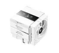 Sudokoo SK620V Blanc Ventirad Am5 : AM5 Exclusif Ventilateur de Processeur - Refroidisseur CPU avec Affichage Numérique, 6 Caloducs à Double Tour, Montage Coulissant, Ventilateur 120mm, Garantie 5 Ans