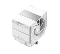 Sudokoo SK700 Refroidisseur d'air blanc AM5 désigné, design à tour unique, ventilateur technique de bobinage M haute performance, 7 caloducs en cuivre, support de verrouillage en L, dissipation de la