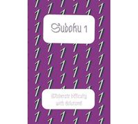 Sudoku 1: This is the first in a series of puzzle books with moderate difficulty including solutions. Large Print | Small book
