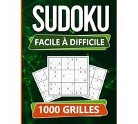 Sudoku 1000 grilles - Édition Évasion Mentale