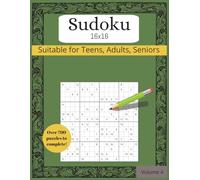 Sudoku, 16x16: easy to read print, 16x16 Puzzles Volume 4 | 8.5x11 inches, 250 pages | 700+ Puzzles great for Vacations. Spare time and as Gifts.